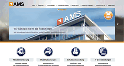 Desktop Screenshot of ams-gruppe.de