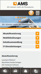 Mobile Screenshot of ams-gruppe.de