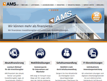 Tablet Screenshot of ams-gruppe.de
